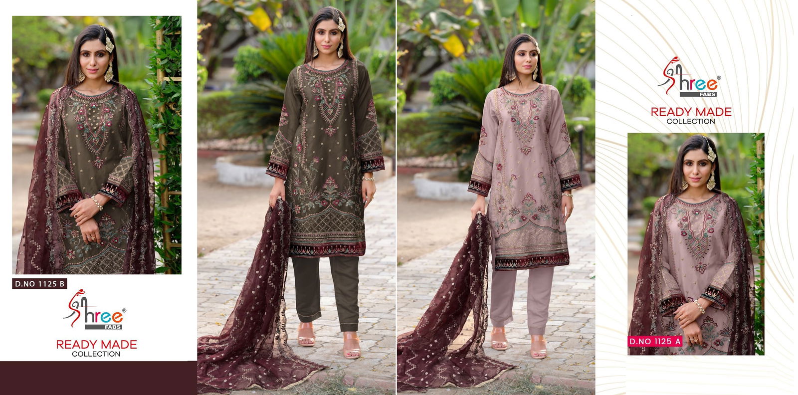 R 1125 By Shree Fabs Pakistani Salwar Suits Catalog